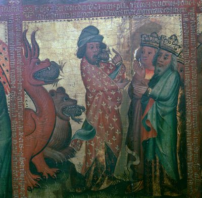 Panel førtifire av Apokalypsens alter, 1400-tallet av Master Bertram of Hamburg