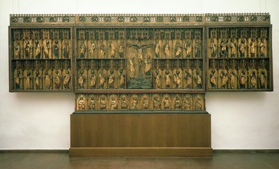 St. Peters høyalter i Hamburg, Grabower-alteret, 1383 (tempera på panel) av Master Bertram of Minden