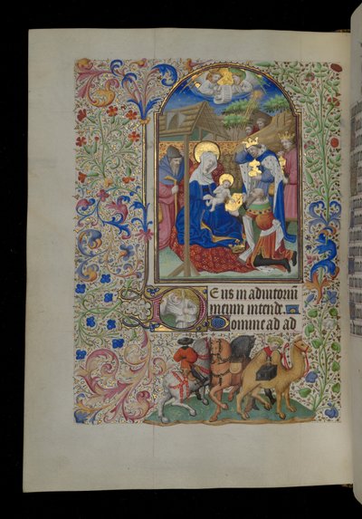 Tilbedelse av de vise menn av Master Dunois