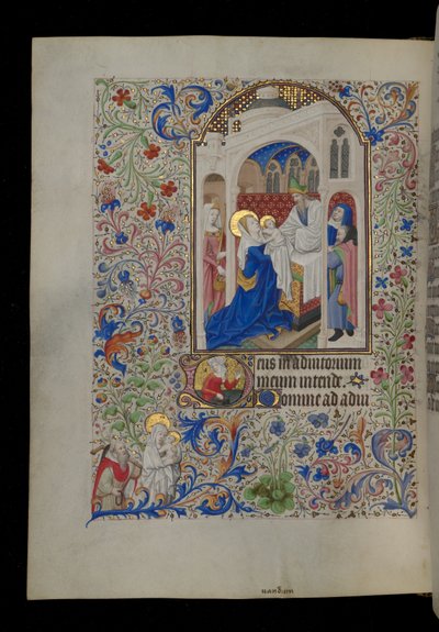 Presentasjon i tempelet av Master Dunois