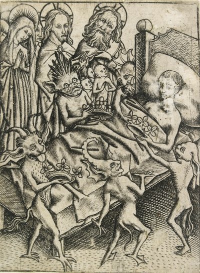 Griskhetens fristelse, 1400-tallet av Master ES
