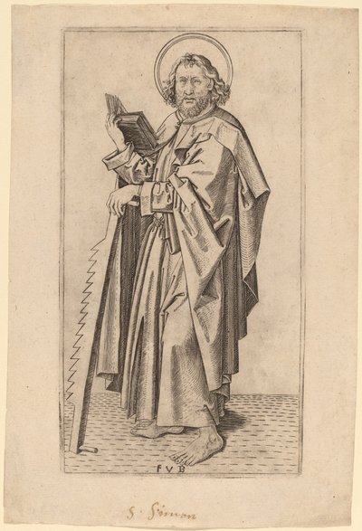 Den hellige Judas Thaddeus av Master FVB