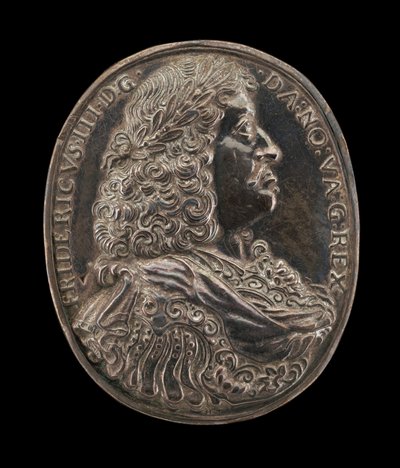 Fredrik III, 1609-1670, konge av Danmark og Norge 1648 [forside], ca. 1648. av Master H.L.T.