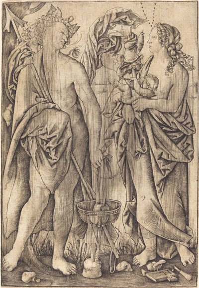 Mars og Venus (Merkur og Venus?) av Master H.L.