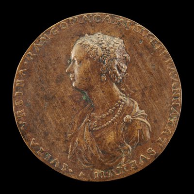 Giulia Orsini, 1537-1598, kone til Baldassarre Rangoni ca. 1554 [forside], 1554. av Master IAC. URB.