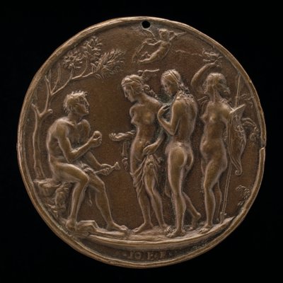 The Judgment of Paris, andre halvdel av 1400-tallet. av Master IO.FF.