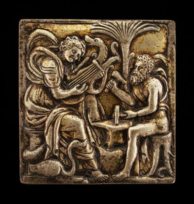 Apollo og Vulcan, 1500-tallet. av Master I.S.A.
