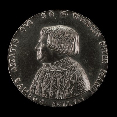 Václav Payer Wenceslaus Beyer, 1488-1537, statslege i Böhmen [forside], 1526. av Master M.P.