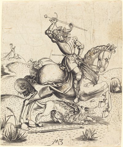 Saint George og dragen av Master MZ