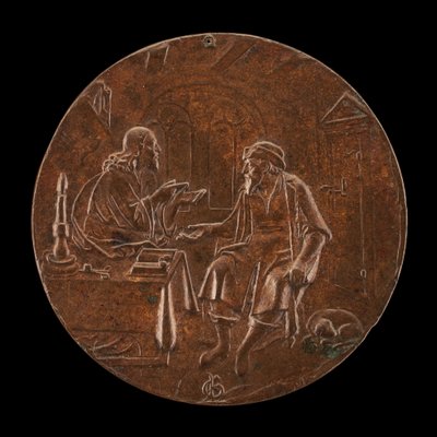 Kristus og Nikodemus, ca. 1550. av Master P.G.