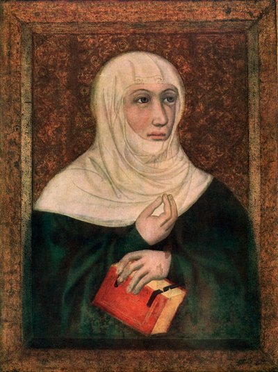 St Clara, 1365-1367 1955 av Master Theodoric