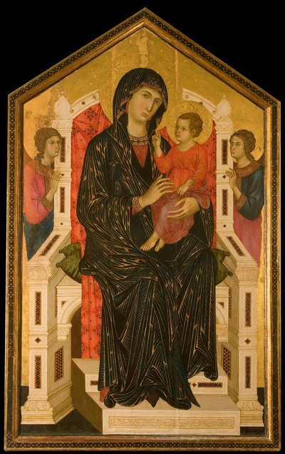 Maestà, andre halvdel av 1200-tallet av Master of Badia a Isola
