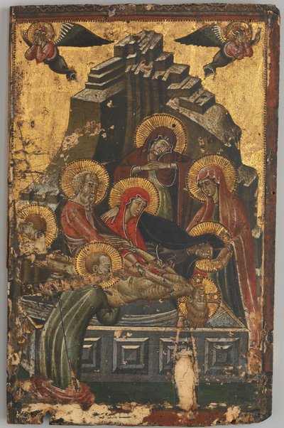 Gravleggingen, første halvdel av 1300-tallet. av Master of Forli