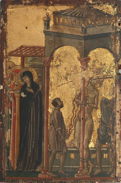 The Flagelation, første halvdel av 1300-tallet. av Master of Forli
