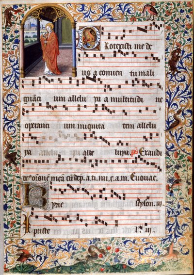 Saint John av Master of Jacques de Besançon