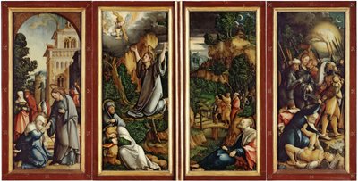 Wildenstein-altertavlen stengte av Master of Messkirch