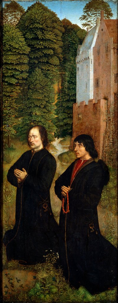 'To representanter for skomakerlauget', c1492-c1494 av Master of Saint Crispin and Crispinian