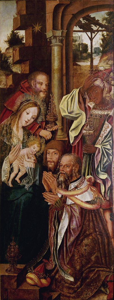 Kongenes tilbedelse, ca. 1510 av Master of Sardoal