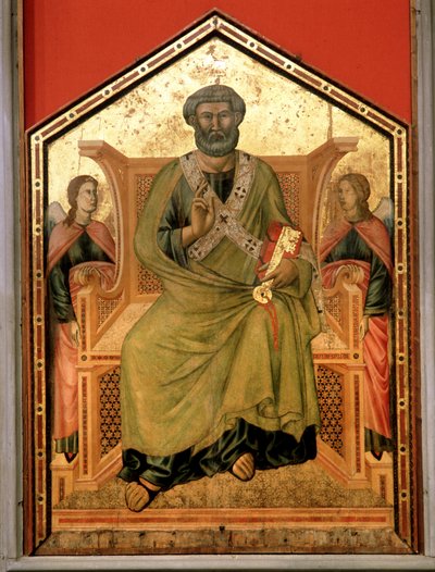 Sankt Peter av Master of St. Cecilia