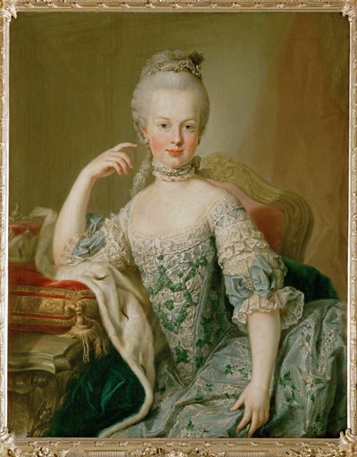 Erkehertuginne Marie Antoinette (maleri) av Master of the Archduchess Portraits