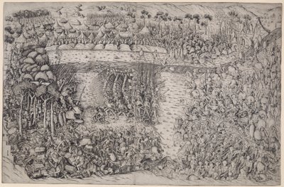 Slaget ved Fornovo av Master of the Battle of Fornovo