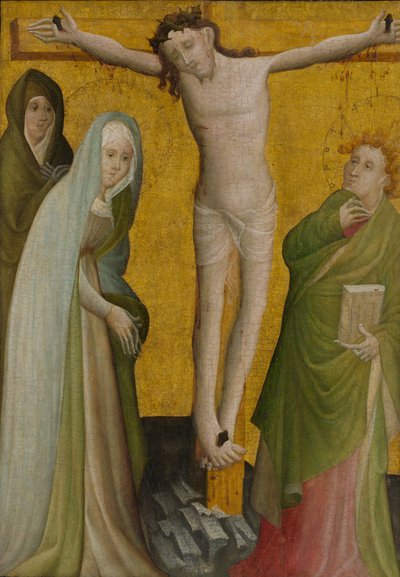 Korsfestelsen, ca. 1400. av Master of the Berswordt Altar