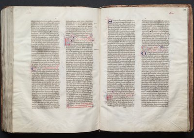 The Gotha Missal: Fol. 150r, tekst, ca. 1375. av Master of the Boqueteaux