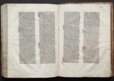 The Gotha Missal: Fol. 155r, tekst, ca. 1375. av Master of the Boqueteaux