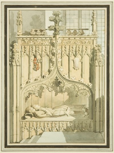 Bilder av Sir Maurice Berkeley og kone, i St Mark