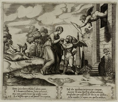 Psyche, Thinking to Appear More Beautiful..., Åpner den skjebnesvangre boksen av Master of the Die
