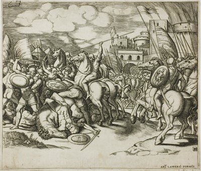Scipions seier over Syphax av Master of the Die