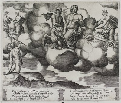 Venus klager til Jupiter av Master of the Die