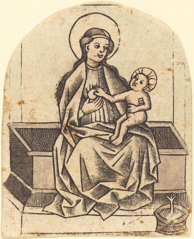 Madonna og barn av Master of the Dutuit Mount of Olives