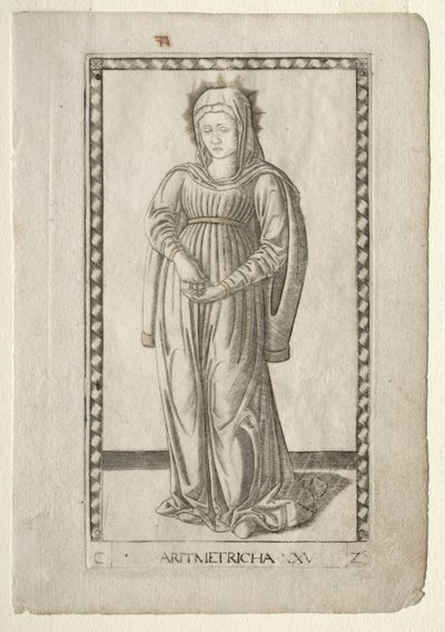 Aritmetikk (fra Tarocchi, serie C: Liberal Arts, #25) av Master of the E-Series Tarocchi