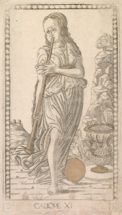 Calliope (fra Tarocchi-serien D: Apollo and the Muses, #11) av Master of the E-Series Tarocchi