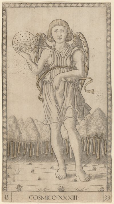 Cosmic (verdens geni) av Master of the E-Series Tarocchi