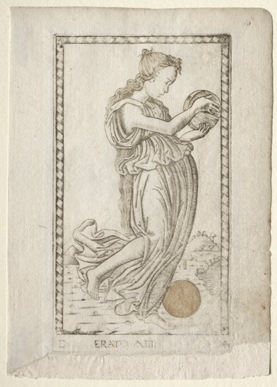 Erato (lyrikk og kjærlighetspoesi) (fra Tarocchi-serien D: Apollo and the Muses, #14) av Master of the E-Series Tarocchi