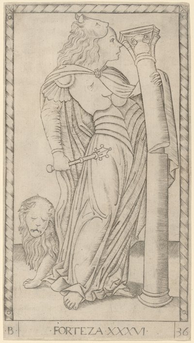 Styrke (styrke) av Master of the E Series Tarocchi