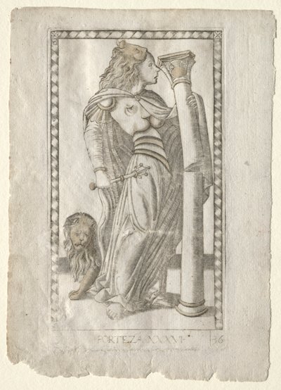 Forteza (fra Tarocchi, serie B: Cosmic Principles and Virtues, #36) av Master of the E-Series Tarocchi
