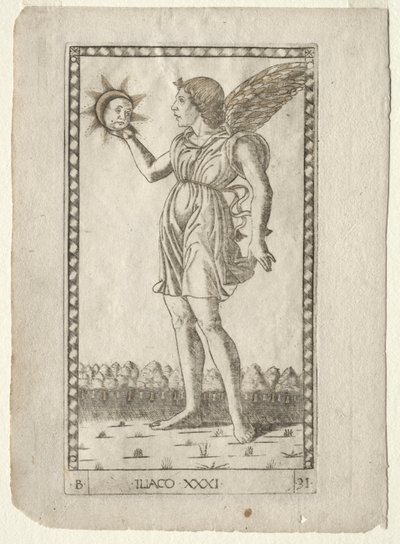 Genius of the Sun (fra Tarocchi, serie B: Cosmic Principles & Virtues, #31) av Master of the E Series Tarocchi