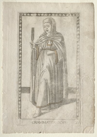 Grammatikk (fra Tarocchi, serie C: Liberal Arts, #21) av Master of the E-Series Tarocchi