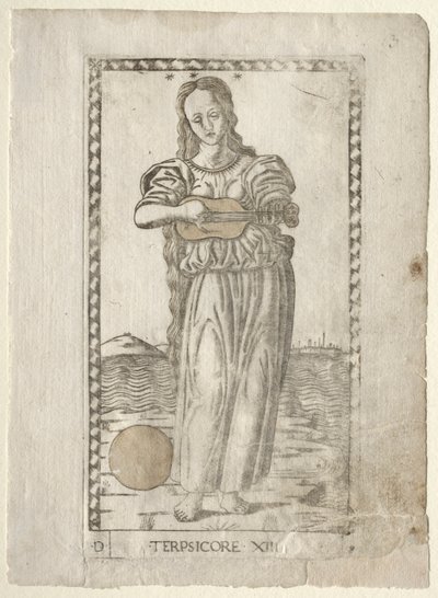 Terpsichore (dans og sang) (fra Tarocchi-serien D: Apollo and the Muses, #13) av Master of the E-Series Tarocchi