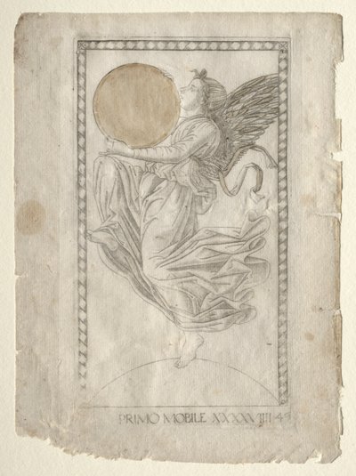 The Angel of the Ninth Sphere (fra Tarocchi, serie A: Firmaments of the Universe, #49) av Master of the E-Series Tarocchi