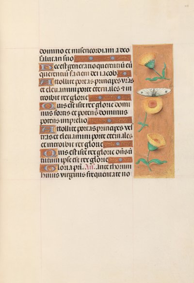 Hours of Queen Isabella the Catholic, Queen of Spain: Fol. 103r, ca. 1500. av Master of the First Prayerbook of Maximillian