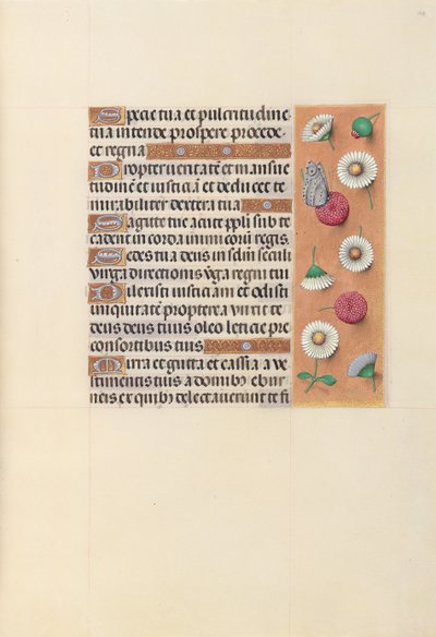 Hours of Queen Isabella the Catholic, Queen of Spain: Fol. 104r, ca. 1500. av Master of the First Prayerbook of Maximillian