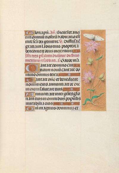 Hours of Queen Isabella the Catholic, Queen of Spain: Fol. 107r, ca. 1500. av Master of the First Prayerbook of Maximillian