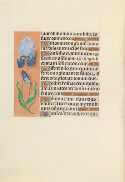 Hours of Queen Isabella the Catholic, Queen of Spain: Fol. 107v, ca. 1500. av Master of the First Prayerbook of Maximillian