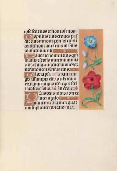 Hours of Queen Isabella the Catholic, Queen of Spain: Fol. 117r, ca. 1500. av Master of the First Prayerbook of Maximillian
