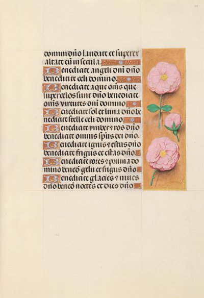 Hours of Queen Isabella the Catholic, Queen of Spain: Fol. 119r, ca. 1500. av Master of the First Prayerbook of Maximillian