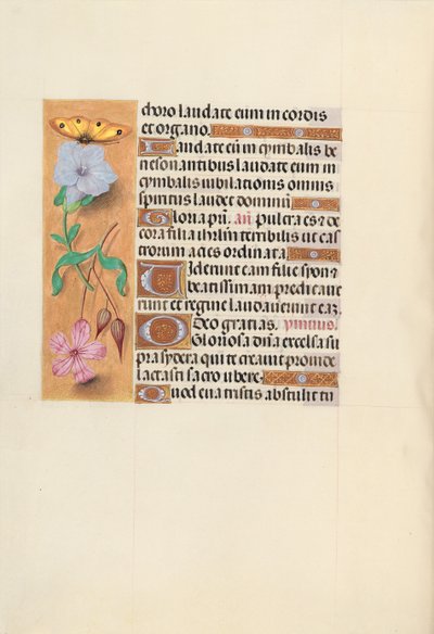 Hours of Queen Isabella the Catholic, Queen of Spain: Fol. 122v, ca. 1500. av Master of the First Prayerbook of Maximillian